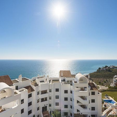 Apartamento Vista Mar Frontal Con Parking Torrox Exterior foto