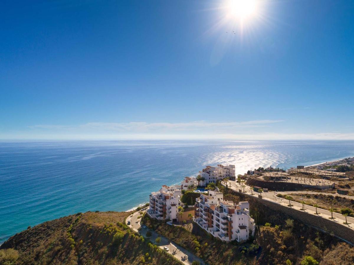 Apartamento Vista Mar Frontal Con Parking Torrox Exterior foto
