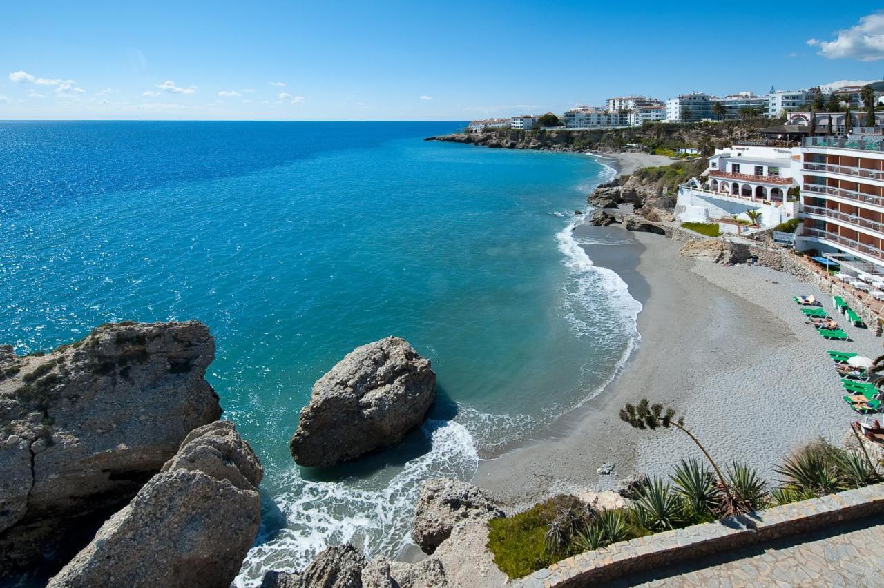 Apartamento Vista Mar Frontal Con Parking Torrox Exterior foto